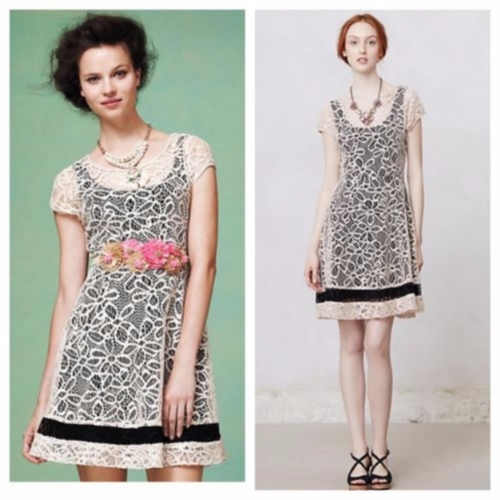 Anthropologie Maitland Lace Dress